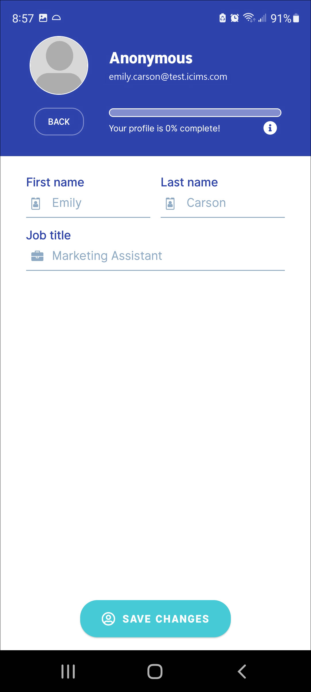 Recording and Submitting Videos in iCIMS Video Studio
