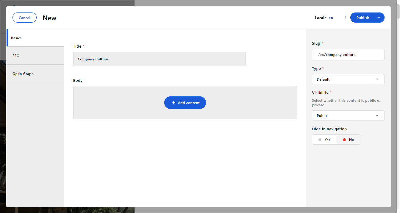 Creating and Editing Pages with the iCIMS Career Sites CMS