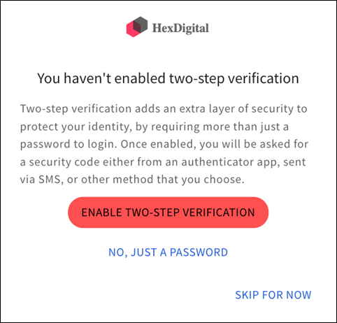 iCIMS Universal Login: Two-Step Verification