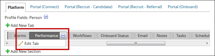 An image of System Configuration with the Edit Tab option highlighted.