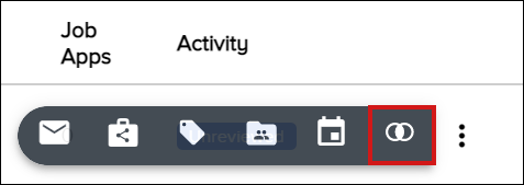 The View Talent Matches icon from the three-dot action button