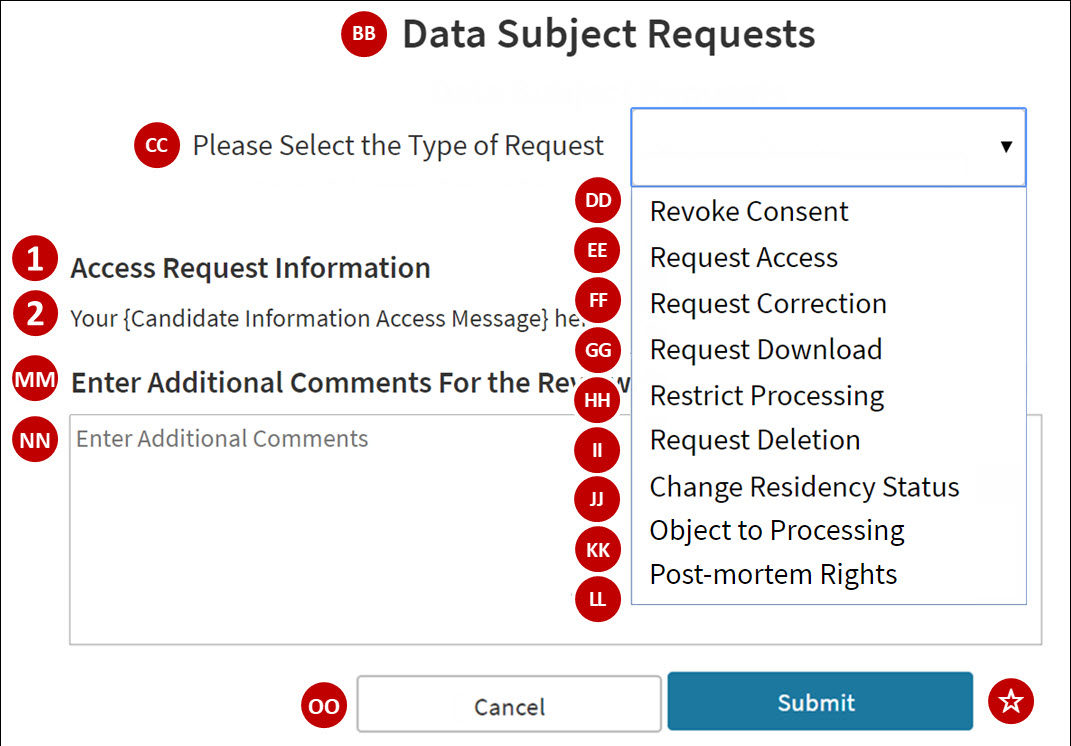 An image of the settings described below.